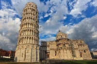 the Leaning Tower of Pisa