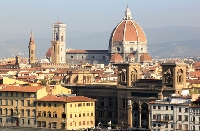 view at the Basilica De Santa Croce