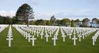 AMERICAN CEMETERY AT OMAHA BEACH NORMANY FRANCE