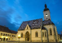 St Marks Church in ZAGREB