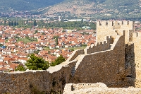 VIEW ON OHRID FROM OLD FORT